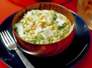 Risotto al basilico