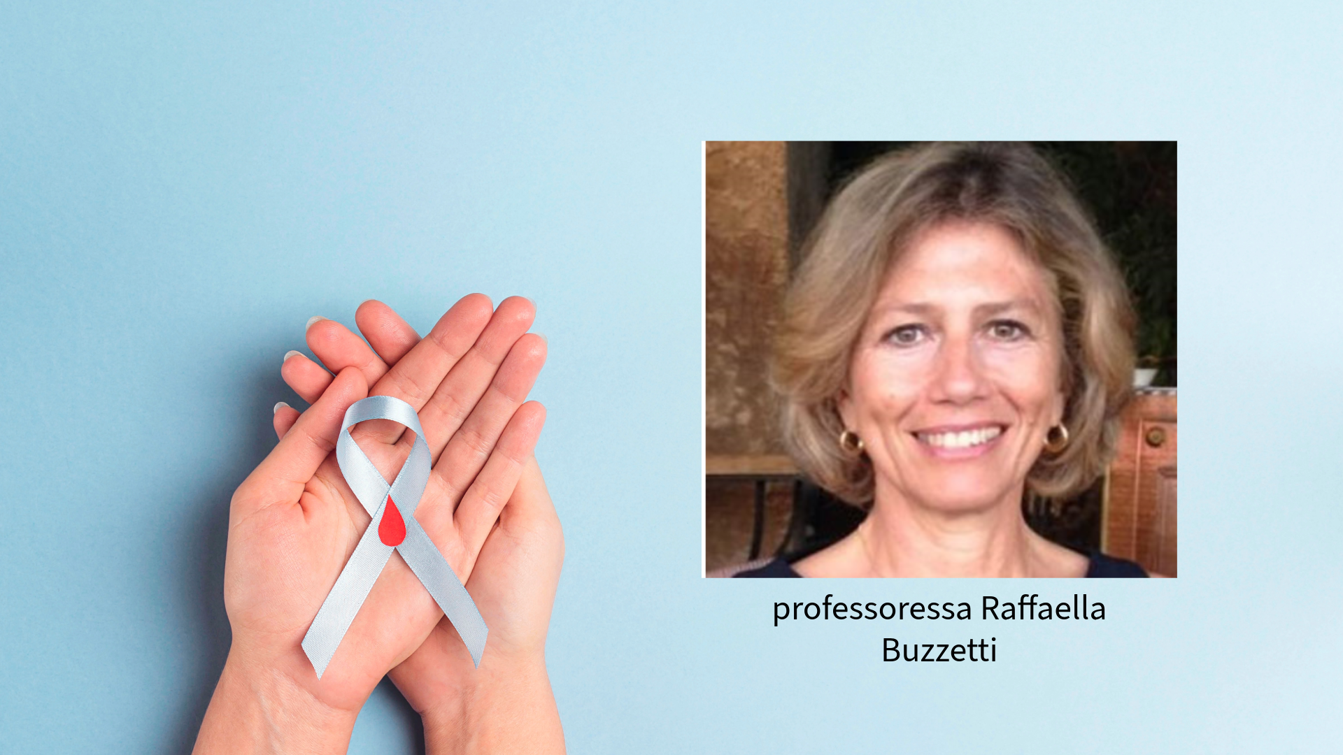 professoressa Raffaella Buzzetti
