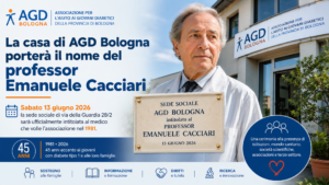La casa di AGD Bologna porterà il nome del professor Emanuele Cacciari
