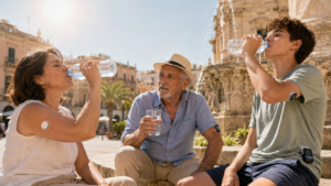 Caldo estremo e diabete: perché bere acqua può diventare una terapia silenziosa