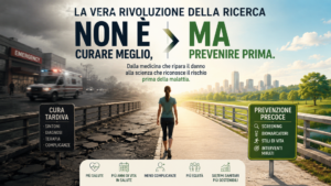 La vera rivoluzione della ricerca non è curare meglio, ma prevenire prima