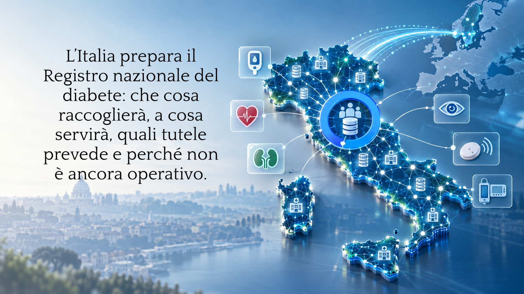 L’Italia prepara il Registro nazionale del diabete: che cosa raccoglierà, a cosa servirà, quali tutele prevede e perché non è ancora operativo.